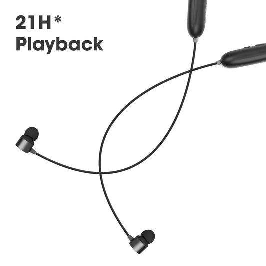 ZEBRONICS Zeb-Yoga 2 Wireless Neckband with 21 hrs.* of Playback time