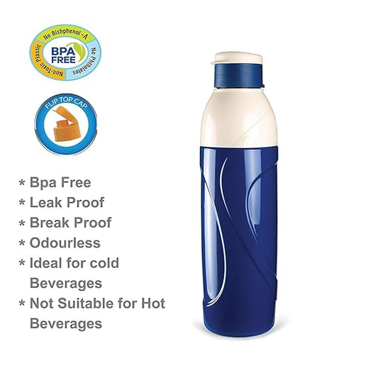 Cello Puro Classic, Plastic Water Bottle, Insulated Water Bottle