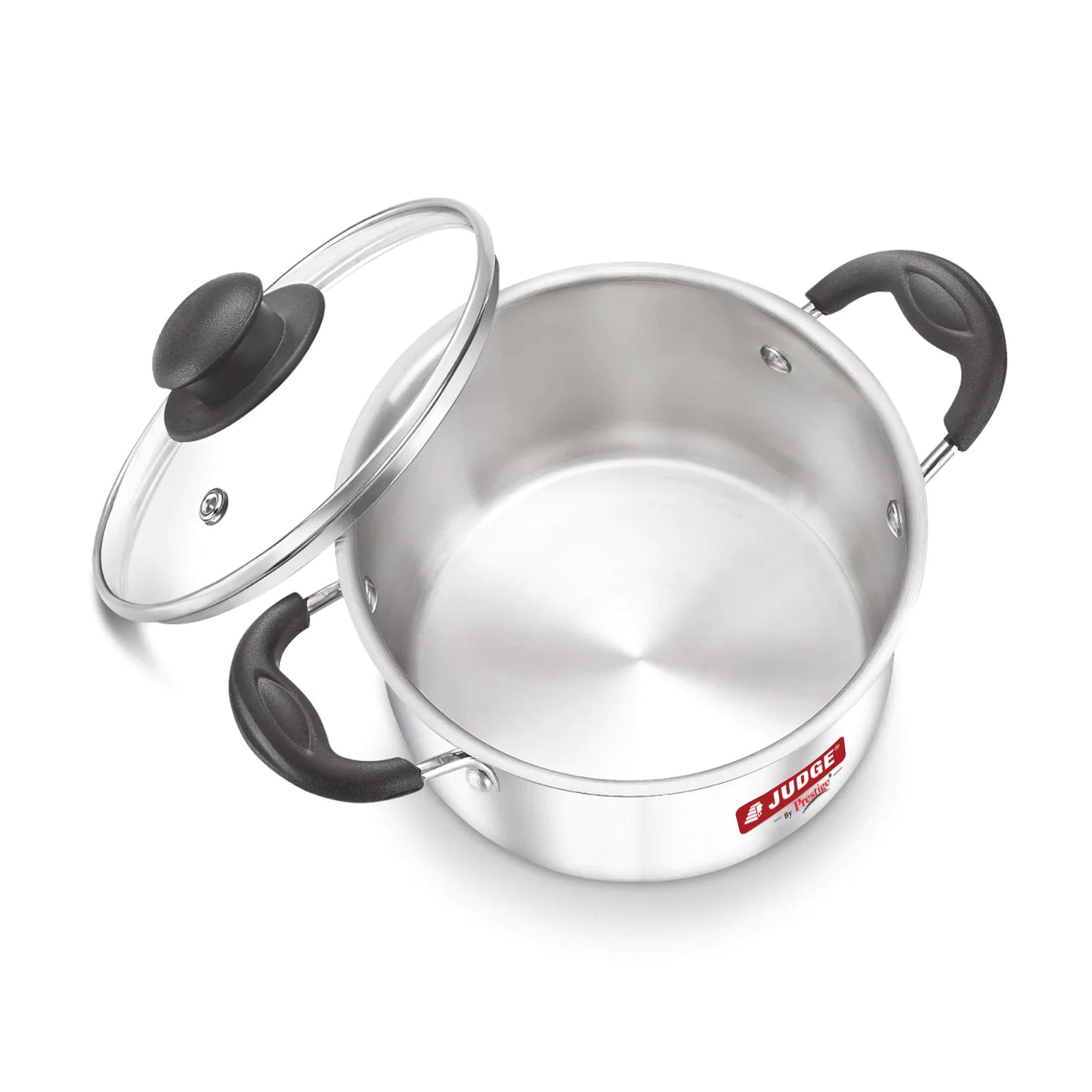 Judge by Prestige Stainless Steel Casserole with Glass Lid