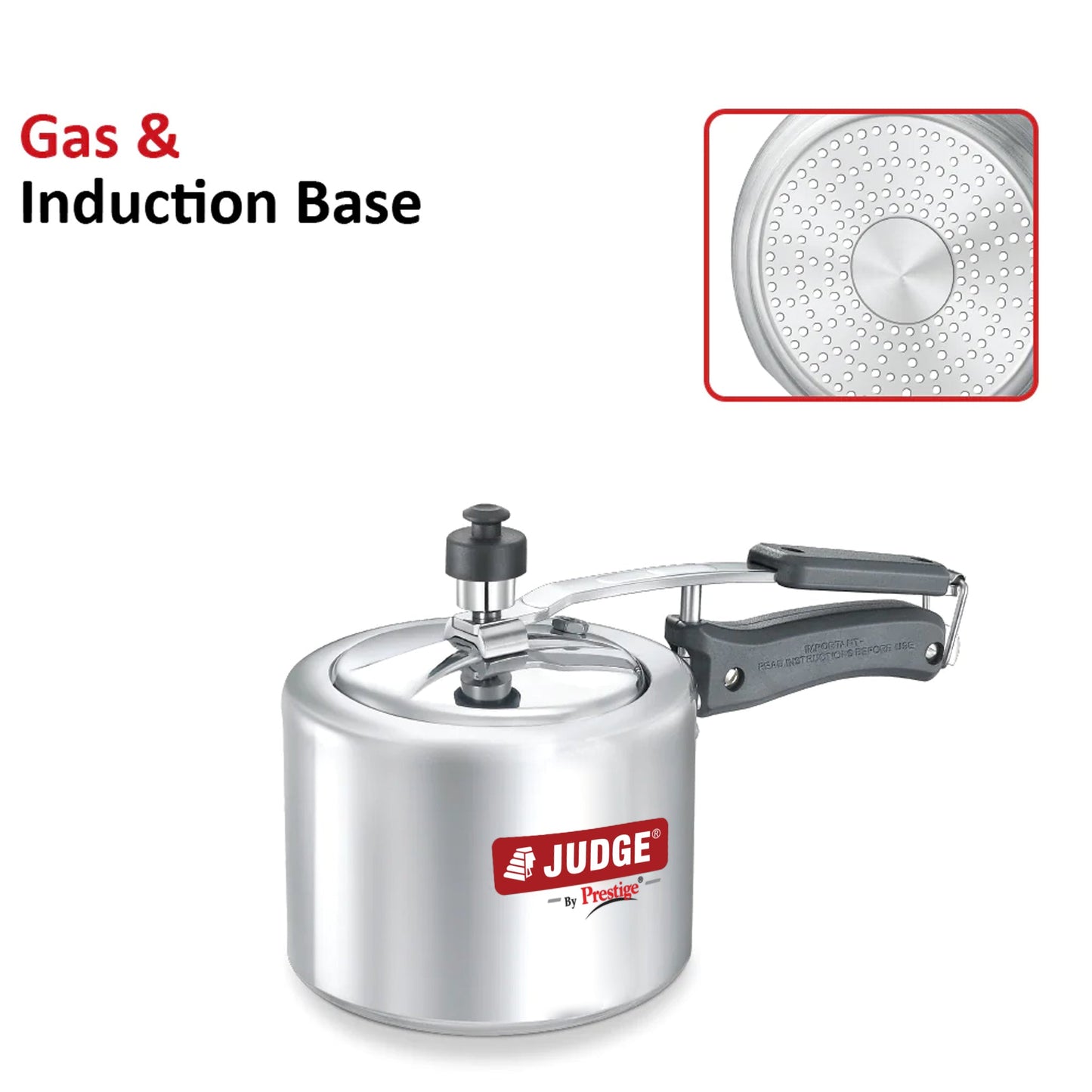Judge by Prestige Cooker Deluxe Inner Lid Aluminum