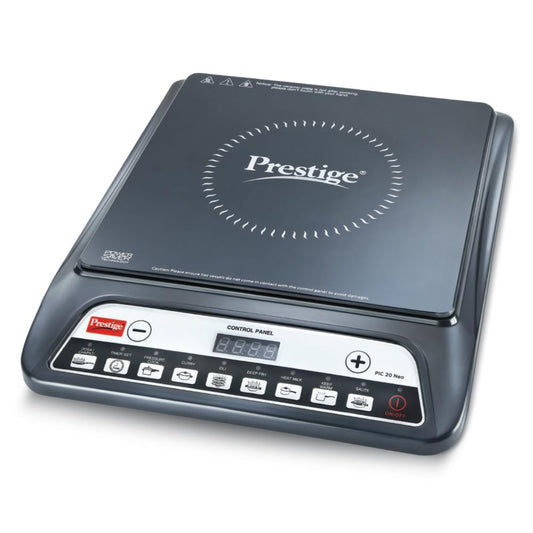 Prestige Pic 20 Neo Induction Cooktop 1600W|Indian Menu Options| Automatic Voltage Regulator
