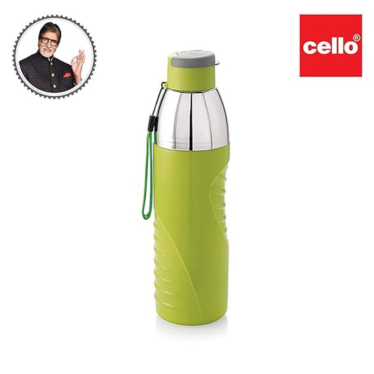 Cello Puro Gliss Insulated Water Bottle 600ml - Any Color