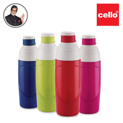 Cello Puro Classic, Plastic Water Bottle, Insulated Water Bottle