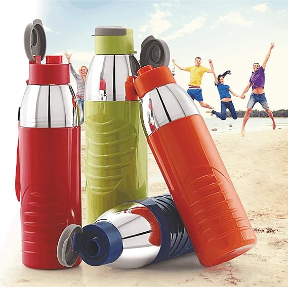 Cello Puro Gliss Insulated Water Bottle 600ml - Any Color