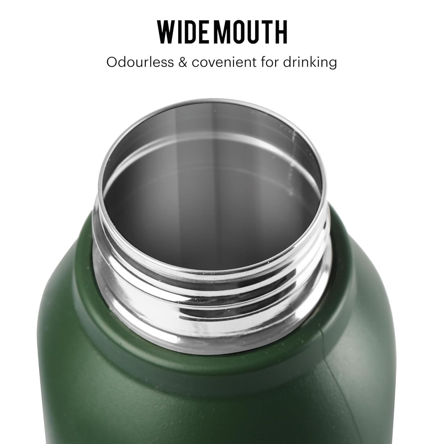 Cello Puro Steel-X Royce | Inner Steel Bottle | PU Insulation | Cold Insulated Bottle | Best Usage for Office/School/College/Gym/Picnic/Home/Fridge