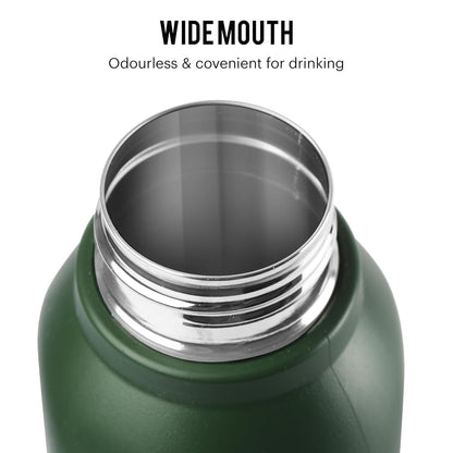 Cello Puro Steel-X Royce | Inner Steel Bottle | PU Insulation | Cold Insulated Bottle | Best Usage for Office/School/College/Gym/Picnic/Home/Fridge