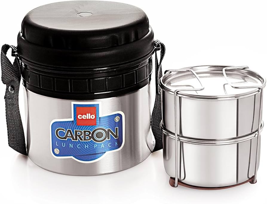 Cello Carbon Insulated Lunch Carrier