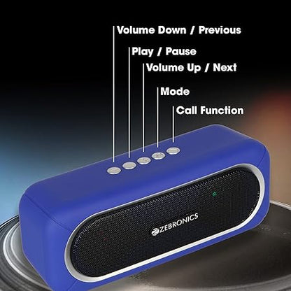 ZEBRONICS Zeb-Delight 20 Portable BT Speaker