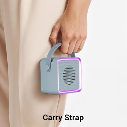 ZEBRONICS County 8, Portable Bluetooth Speaker, 8 Watts, BTv5.3, TWS, RGB LED, Call Function