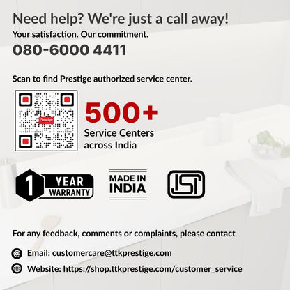 Prestige Pic 20 Neo Induction Cooktop 1600W|Indian Menu Options| Automatic Voltage Regulator
