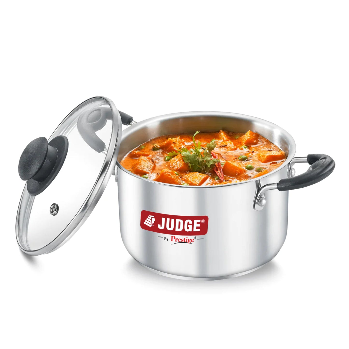 Judge by Prestige Stainless Steel Casserole with Glass Lid