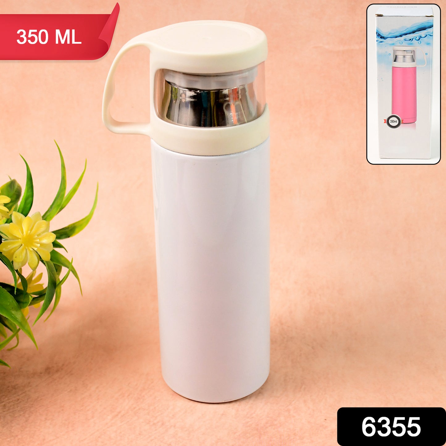 Stainless Steel Water Vacuum Bottle (350 Ml)