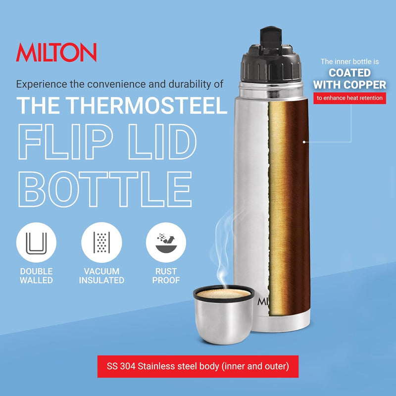 Milton SS Flask - Thermosteel