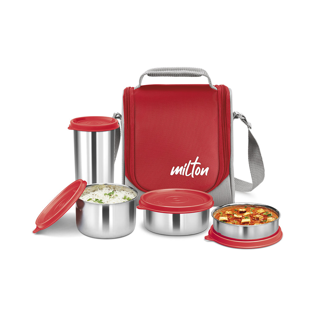 Milton Tasty Lunch Combo Soft-line Tiffin Box - 3 Combo