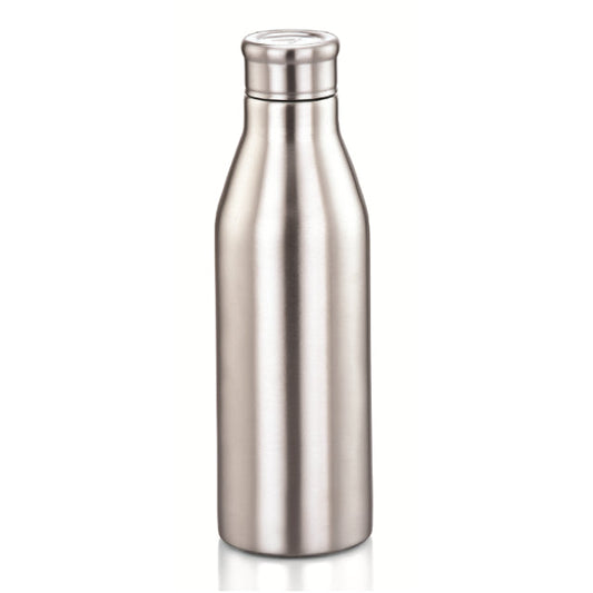 Atlasware Stainless Steel Water Bottle - Steel Finish