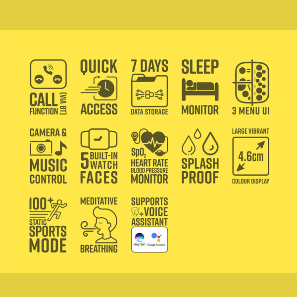 ZEBRONICS ZEB-FORCE Smartwatch