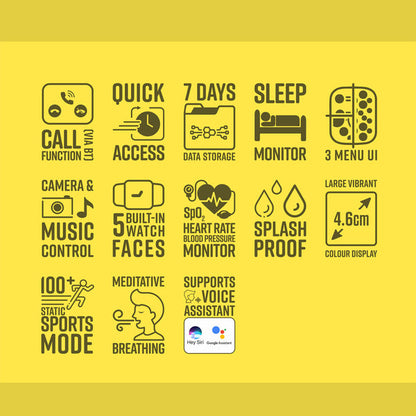 ZEBRONICS ZEB-FORCE Smartwatch