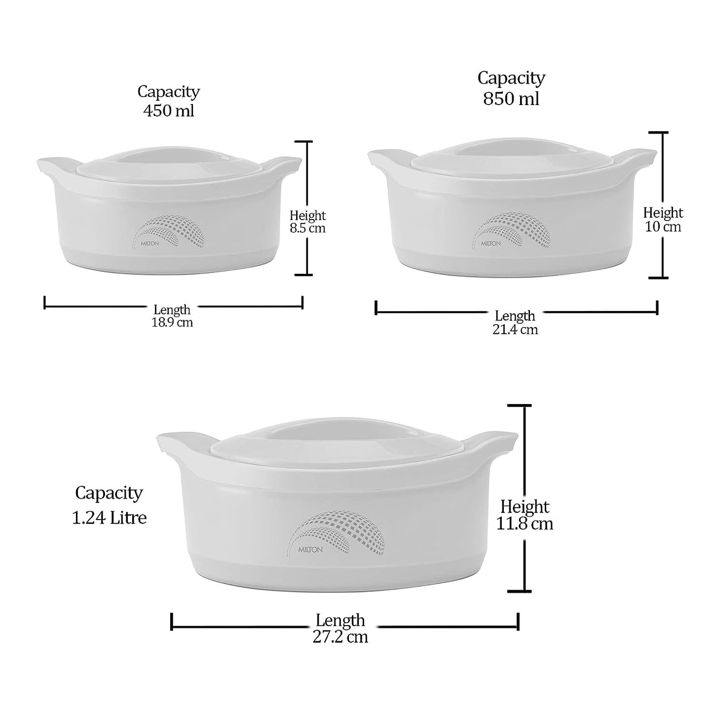 Milton Marvel Casserole Insulated Stainless Steel Inner