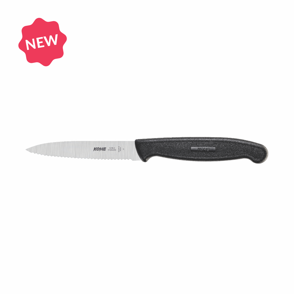 Kohe Utility Knife Wide Serrated 1238.3 C1 (211mm)